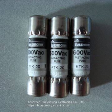 KTK-20  Bussmann 600Vac fast-acting supplemental fuses