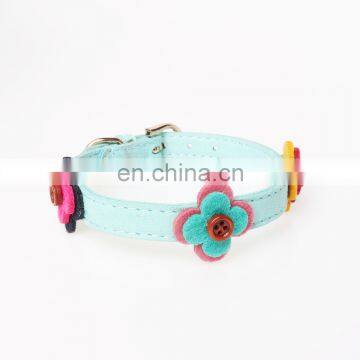 Best Selling New Style Microfiber Flower Pet Collar Dog Collar photo-4