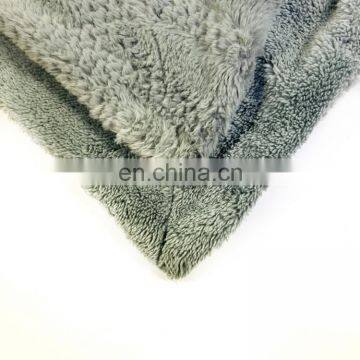 Hot Sale Factory Supply Super Soft Plush Faux Lamb Fur Throw Blanket In China photo-3