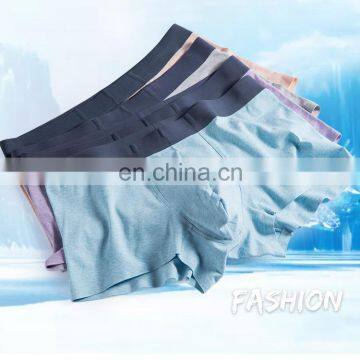 Soft Touch Symphony Cotton Youth Shorts Solid Color Boxer Men's Underwear photo-2