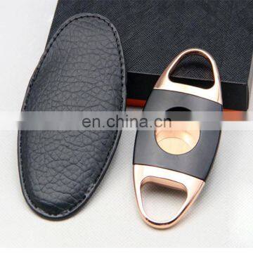 HQJ002 Hongqiang Cheap Wholesale Metal Body Cigar Cutter Scissors photo-4