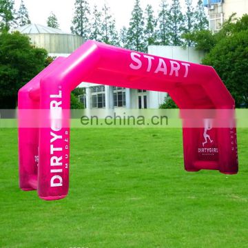 Best Design Start Finish Inflatable Double Legs Free Standing Sponsorship Arch Gantry For Advertising or Marathon Race