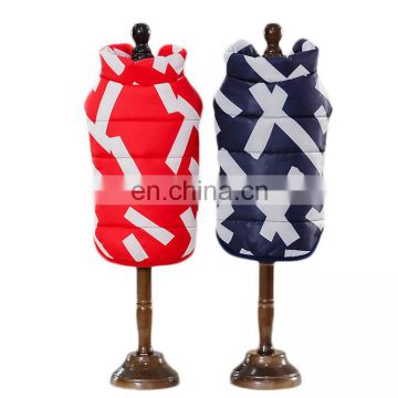 2018 stripe designs pets supply dog winter wear outdoor