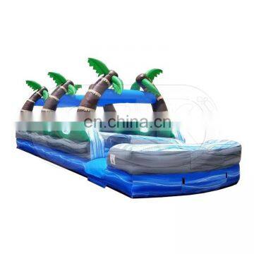 mini clearance beautiful tropical bounce bouncy  inflatable slide and slip