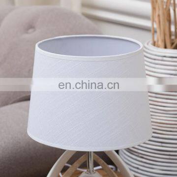 Simple Geometry Custom Restaurant Table Decoration Ceramic Base Cheap Nordic Bedside Lamps for Hotel photo-2