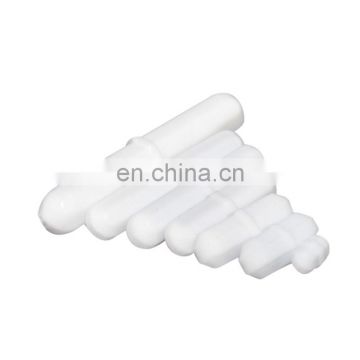 Laboratory White Magnetic Balls PTFE Cover Stirring Rod