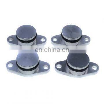 Free Shipping!   4 pcs 22mm Aluminium Swirl Flaps Covers w/ O-rings For BMW E46 E60 E61 E90 E91 11612246945