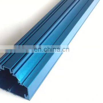 2 color anodized aluminum extrusion profile with CNC angle cutting service for trafic light