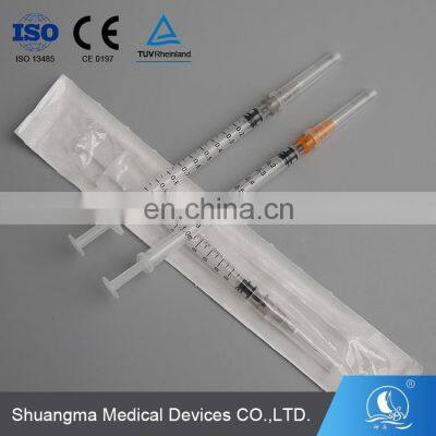 Disposable syringes 1ml