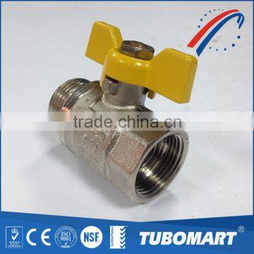 Factory Provide Directly High Temperature Brass DN20 Ball Valve With Steel Handle photo-6