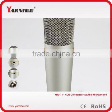 Professional microphone condenser studio electret recording microphone