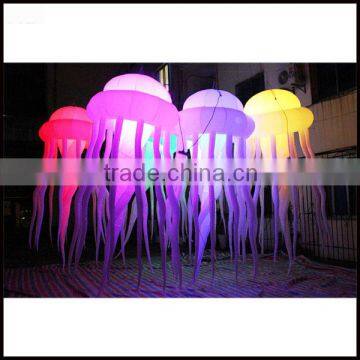length 3m New Event Party decorations jellyfish decorations led inflatable jellyfish