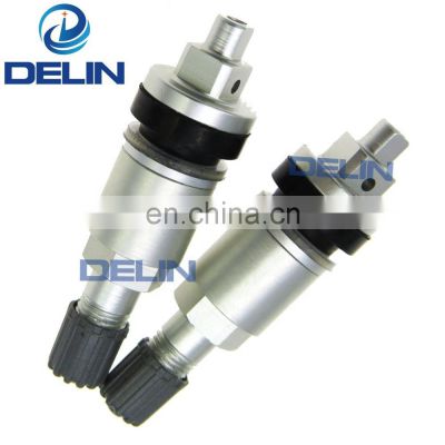 DELIN tubeless tire valve stem aluminum material tire repair kit