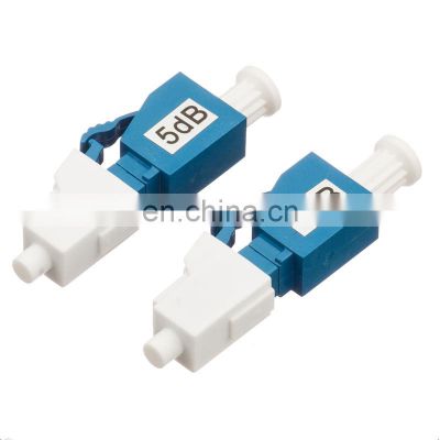 LC/UPC 5dB Simplex SM Fiber Optic Attenuator Male to female type Optical Attenuator