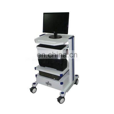 Factory OEM 3 Layer Equipment Computer Trolley for Hospital photo-2