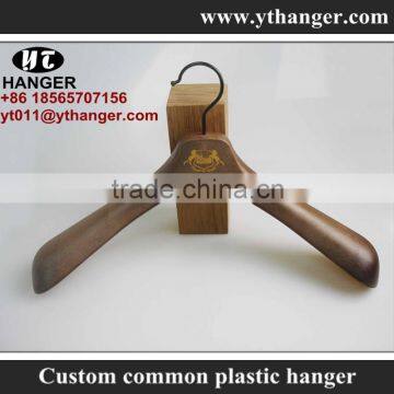 IMY-523 brown wide plastic hanger for coat