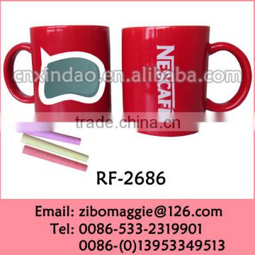 Wholesale Professional Alibaba Express Porcelain Nescafe Chalk Mug for Travel Coffee Mug