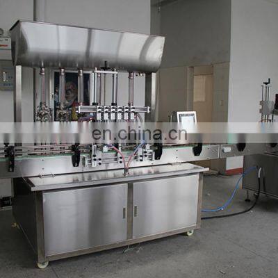 Straight Line Automatic Piston Filler Machine Oil Shampoo Lotion Juice Gel Hand Sanitizer Bottle Liquid Filling Machine photo-2