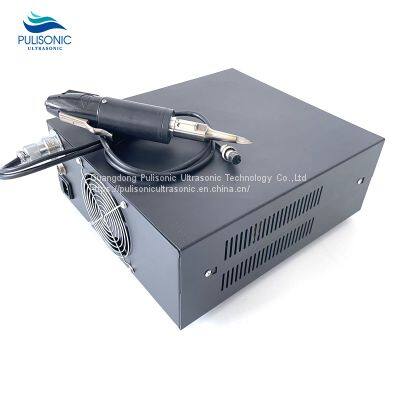 35K/500W Ultrasonic Cutter Handheld Cutting Knife For Cutting Plastic HDPE Material photo-2