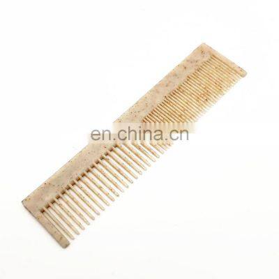 Personalised custom logo Eco friendly biodegradable pocket hair plastic comb