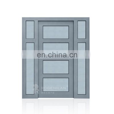 Customized modern aluminum frame doors designs main