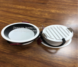 LED Downlights Trichromatic variation 7W  Indoor finishing Deep anti dazzle
