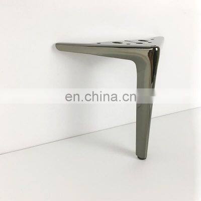 Metal Furniture Legs 10 Inch Modern Cabinet Sofa Feet DIY Furniture Table Leg Replacement for TV Stand Dresser and Coffee Table