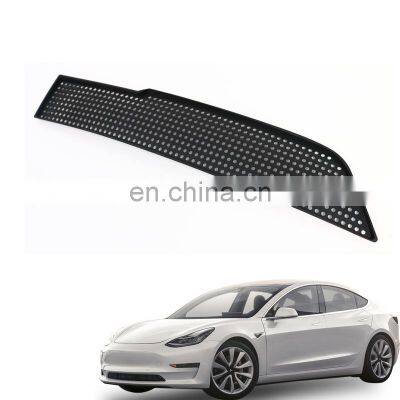 Car Interior Accessories Black Plastic Air Intake Grille Clean Air Inlet Protection Cover For Tesla Model 3