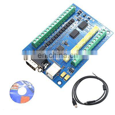 MACH3 CNC Motion Control Card 5 Axis CNC Breakout Board 100KHz + USB Cable for CNC Engraving 12-24V