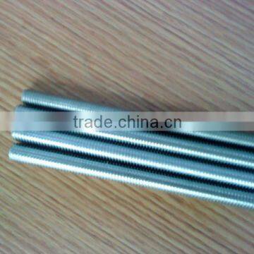 Threaded rod zinc plated