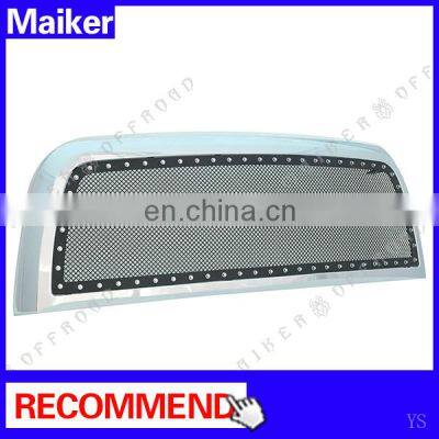 Chrome Stainless Steel Wire Mesh Packaged Grills For Dodge Ram 2500 3500 Spare Parts 2010 - 2012 photo-2
