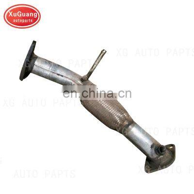 XG-AUTOPARTS auto exhaust high quality front part exhaust muffler for Hyundai Elantra 2010 YUEDONG with flexible pipe