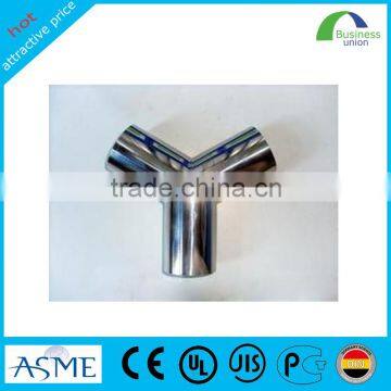 Stainless Steel Pipe Fittings Clamped Tee