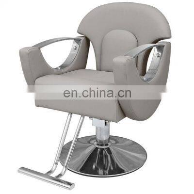 Barber Shop Furniture Comfortable New Design Durable Material Gold Barber Chair photo-3