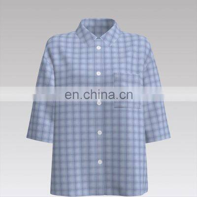 ГОРЯЧАЯ ПРОДАЖА. 100% ХЛОПКОВОЙ ПРОКРАШЕННЫЙ ПЛИТОЧНЫЙ ТКАНЬ ДЛЯ РУБАШЕК photo-5