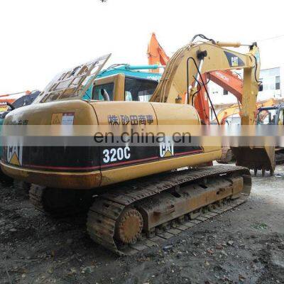 Высококачественный б/у экскаватор-гусеничный Caterpillar 320C продается