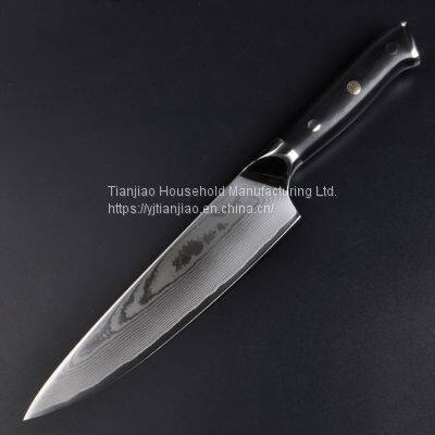 8 inch Chef Knife Handmade Damascus Steel Kitchen Knives