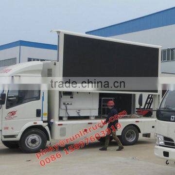 6wheels HOWO LED Mobile Advertising Trucks with P10, P8, P6 LED Screen for Outdoor advertising, media, Shows, Activities