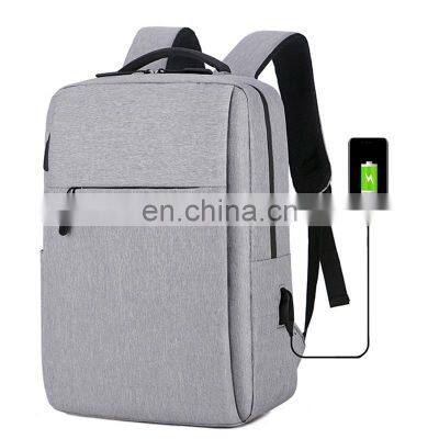 Women Men Backpack For Laptop With Usb Compartment Premium Slim Polyester Laptop Backpack photo-2
