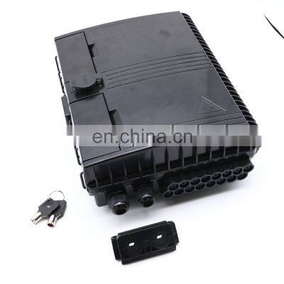 Optic Fiber Termination Box Grey/Black Color FTTH Distribution Box photo-2