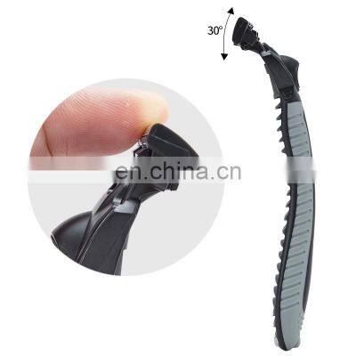 1 Handle 19 Cartridges Men Razor Set Sharp Stainless Steel 3 Blades Male Shaving Razor With Replacement Button CM3-03B1 photo-4