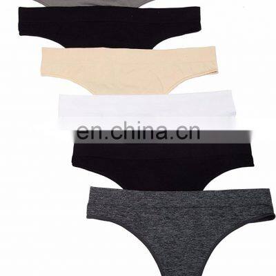 Wholesale New Girl Sexy Lady Lace Seamless Panty Student Underwear Women Quantity Simple Panties Customize Striped Triangle