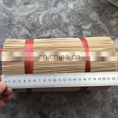 China Machine Made Standard Size Cheap Agerbati Round Bamboo Sticks