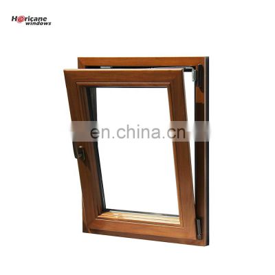 NFRC AS2047 standard factory custom aluminium clad wood windows