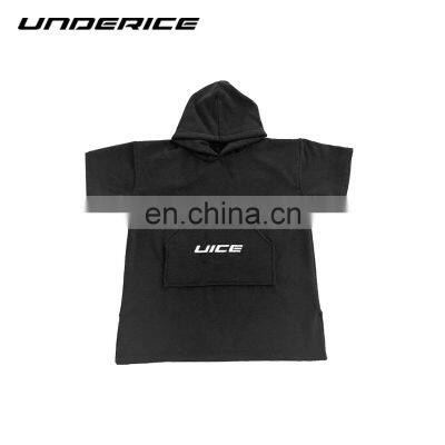 2022 Hot Selling Swimming Pool Towels Kids Children Poncho Quick Dry Beach Towel With Hood photo-2