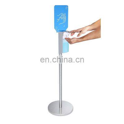 Hand Sanitizer Elbow Press Soap Dispenser Table Stand Soap Dispenser Aluminum Alloy Dispenser Alcohol S photo-2