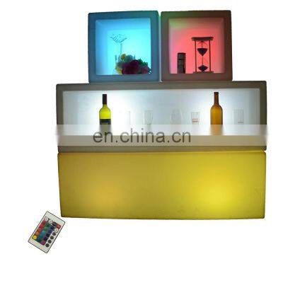 led lamp bucket ice bars portable speaker restaurant led light up tray champagne bucket rgbw bright beer tray