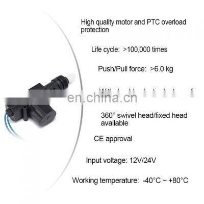 Promata High Quality Car Alarm System Central Lock DB801-4 With Promata Motor System Central Lock Car