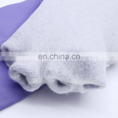 Long Sleeve Rubber Household Waterproof Cleaning Dish Washing Kitchen Latex Gloves photo-4
