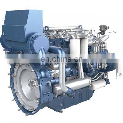 156hp 2100rpm Weichai  WP6 Series 105-168kw marine diesel engine for fishing boat WP6C156-21